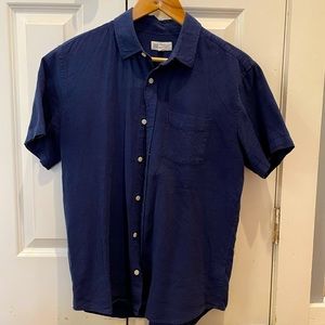 GAP linen-cotton short sleeve